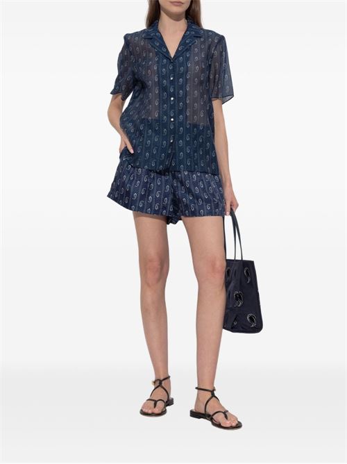 COTTON AND SILK BLEND SHIRT