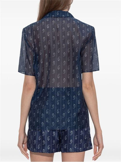 COTTON AND SILK BLEND SHIRT