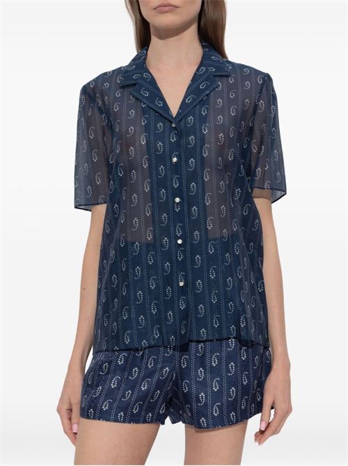 COTTON AND SILK BLEND SHIRT