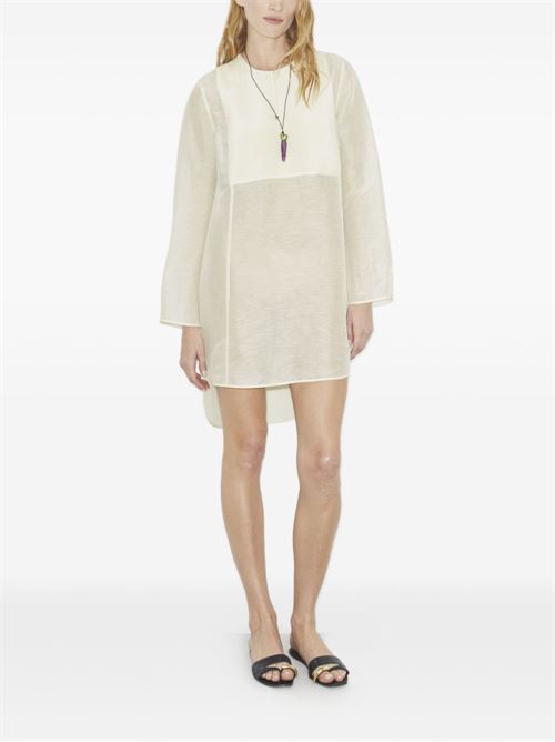 LINEN AND SILK TUNIC