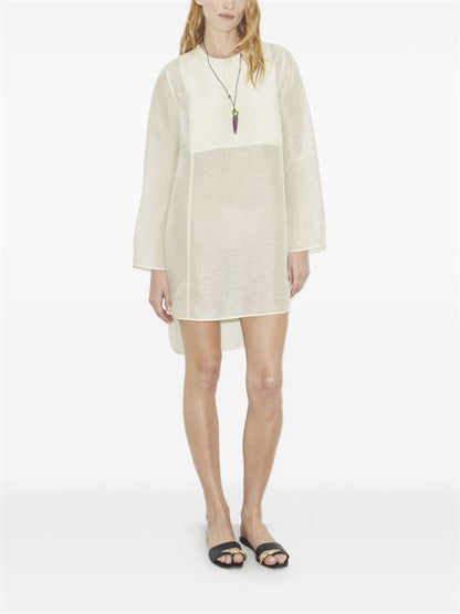 LINEN AND SILK TUNIC