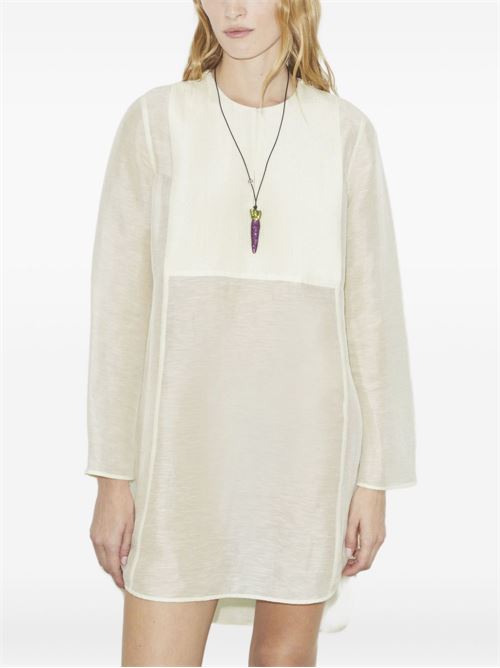 LINEN AND SILK TUNIC
