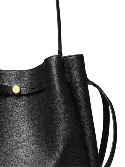 ROMY LARGE LEATHER BUCKET BAG