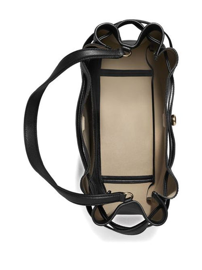 ROMY LARGE LEATHER BUCKET BAG
