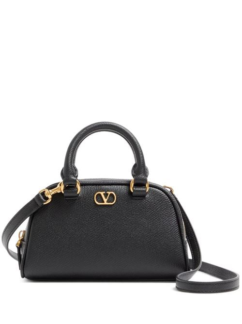 VLOGO SIGNATURE LEATHER MINI BAG