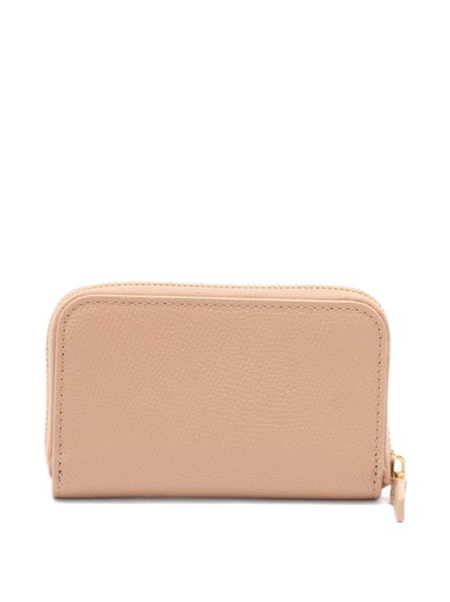 VLOGO SIGNATURE MINI LEATHER WALLET