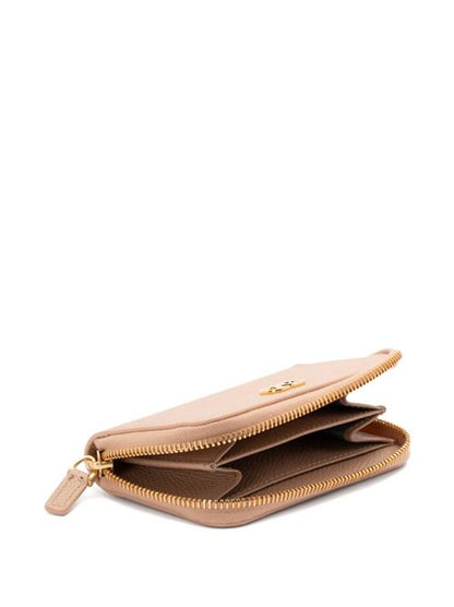 VLOGO SIGNATURE MINI LEATHER WALLET