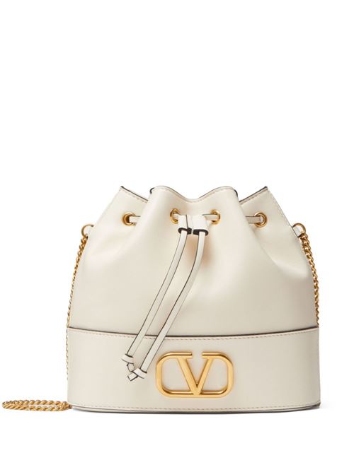 VLOGO SIGNATURE LEATHER MINI BAG