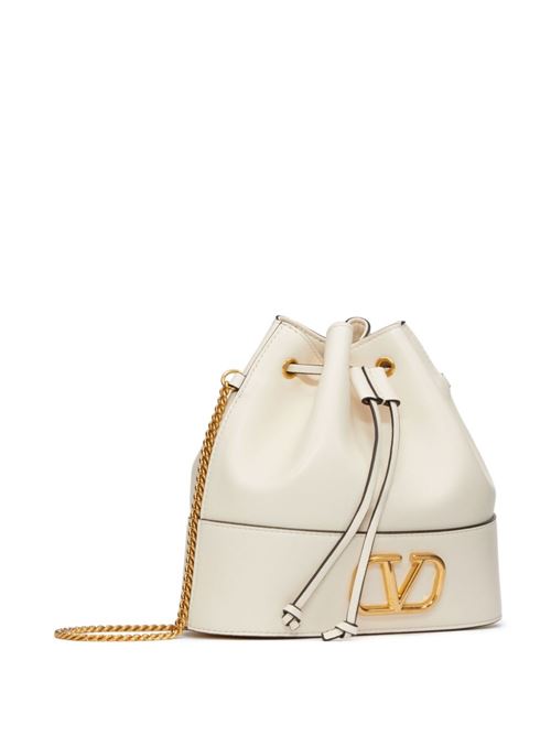 VLOGO SIGNATURE LEATHER MINI BAG
