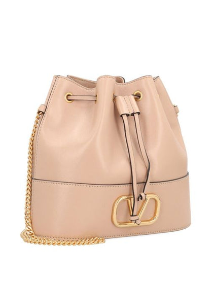 VLOGO SIGNATURE LEATHER MINI BAG