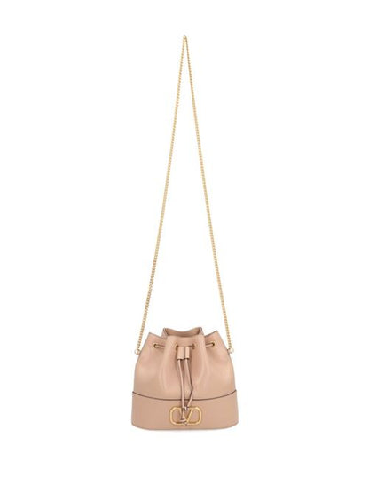 VLOGO SIGNATURE LEATHER MINI BAG