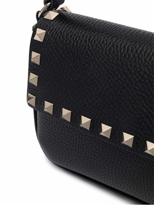 ROCKSTUD LEATHER MINI BAG