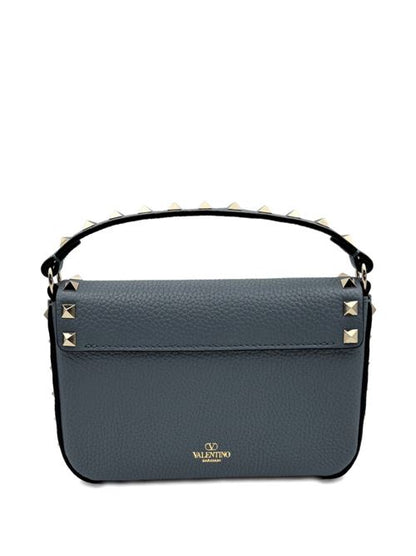 ROCKSTUD LEATHER MINI BAG