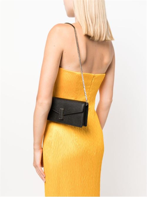 ISIDE LEATHER CLUTCH