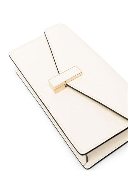 ISIDE LEATHER CLUTCH