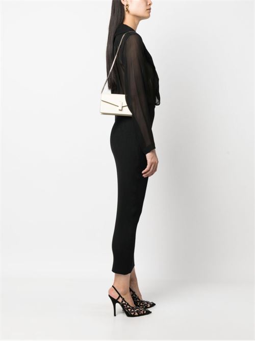 ISIDE LEATHER CLUTCH