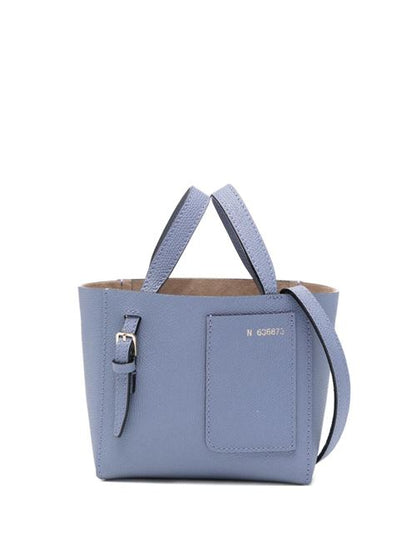 NANO LEATHER BUCKET BAG