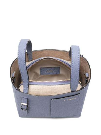 NANO LEATHER BUCKET BAG