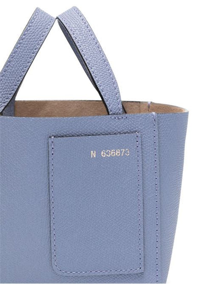NANO LEATHER BUCKET BAG