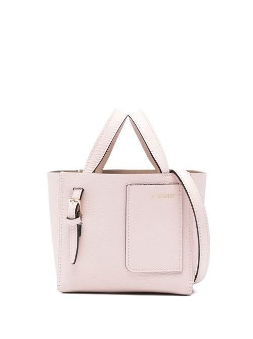 NANO LEATHER BUCKET BAG