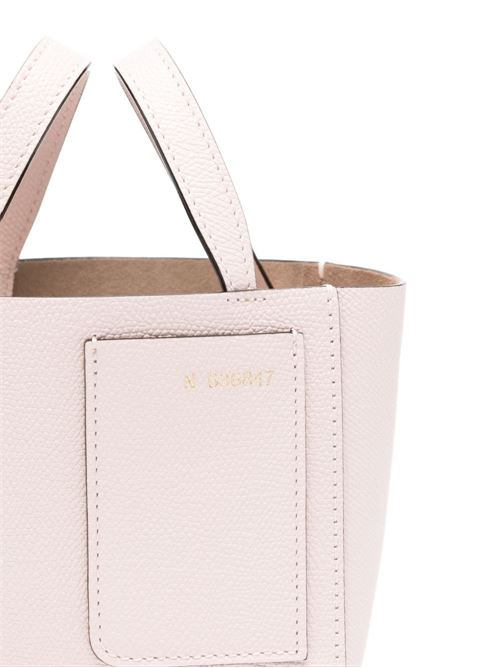 NANO LEATHER BUCKET BAG