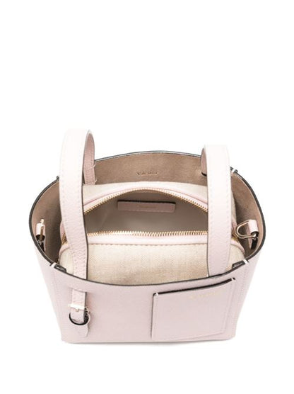 NANO LEATHER BUCKET BAG