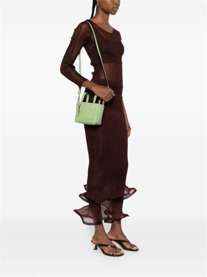 NANO LEATHER BUCKET BAG