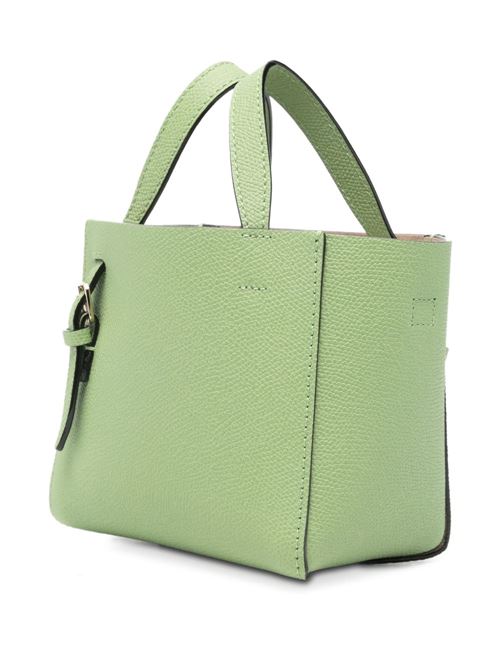 NANO LEATHER BUCKET BAG