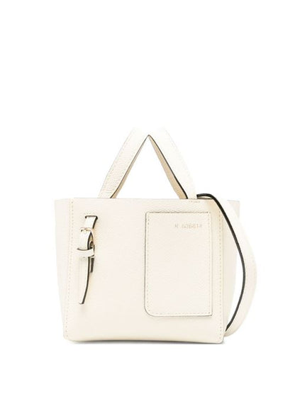 NANO LEATHER BUCKET BAG