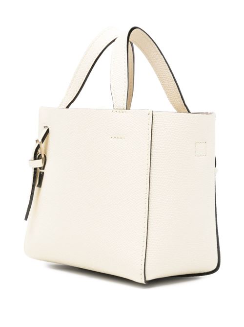 NANO LEATHER BUCKET BAG