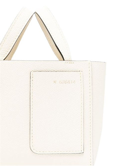 NANO LEATHER BUCKET BAG