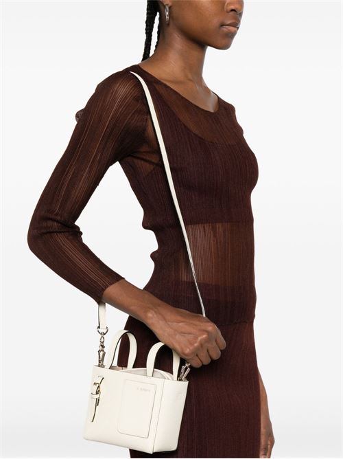 NANO LEATHER BUCKET BAG