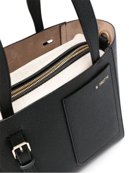 MINI LEATHER BUCKET BAG