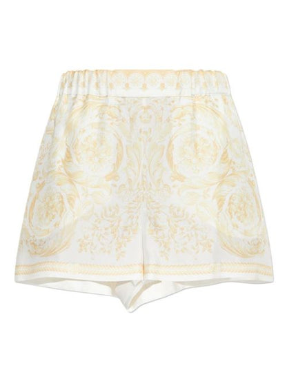 BAROCCO PRINT SILK SHORTS