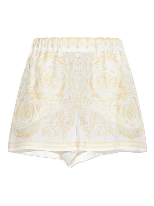 BAROCCO PRINT SILK SHORTS