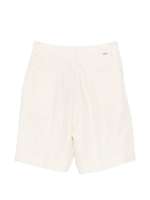 LINEN BLEND SHORTS