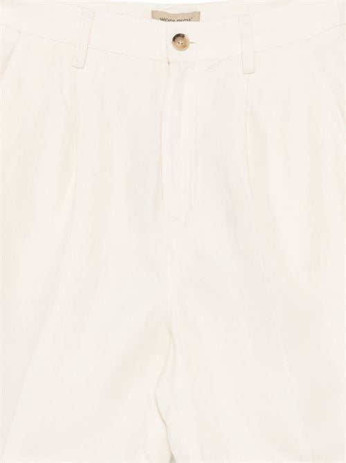 LINEN BLEND SHORTS