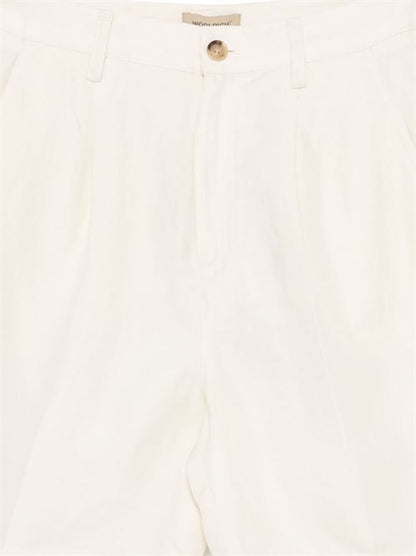 LINEN BLEND SHORTS