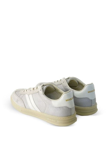 DOUBLE U LEATHER SNEAKERS