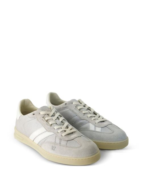 DOUBLE U LEATHER SNEAKERS