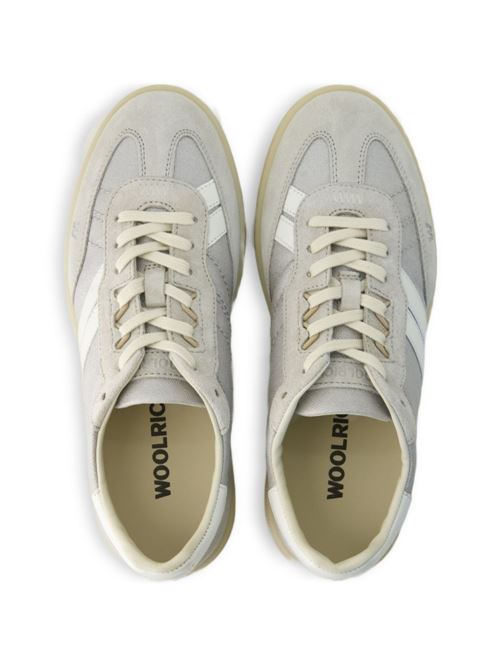 DOUBLE U LEATHER SNEAKERS