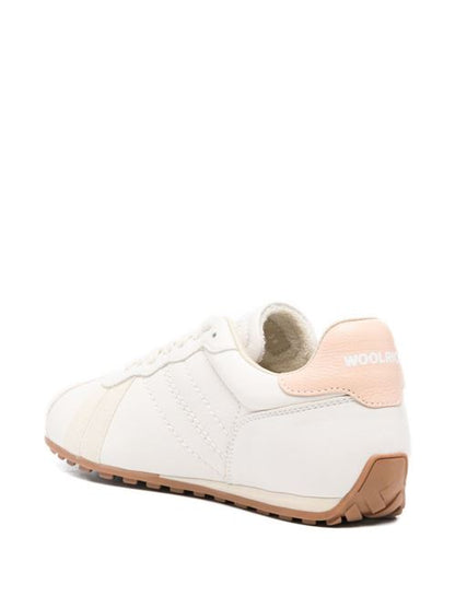 FLAT LEATHER SNEAKERS