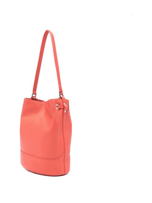 MONDA' DAILY SMALL LEATHER BUCKET BAG