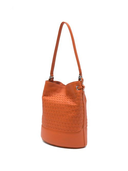 MONDA' MUSIVA SMALL LEATHER BUCKET BAG