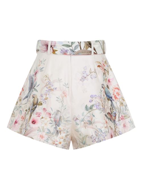 REBELLION SILK AND COTTON SHORTS