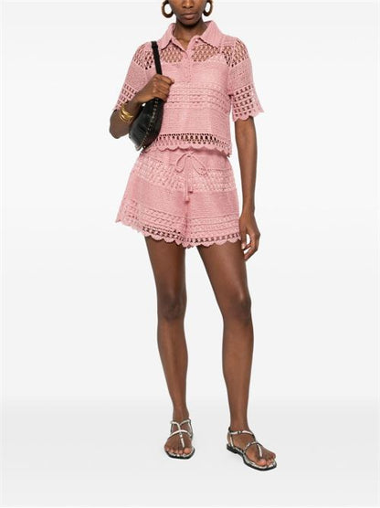 WANDERLUST CROCHET COTTON SHORTS