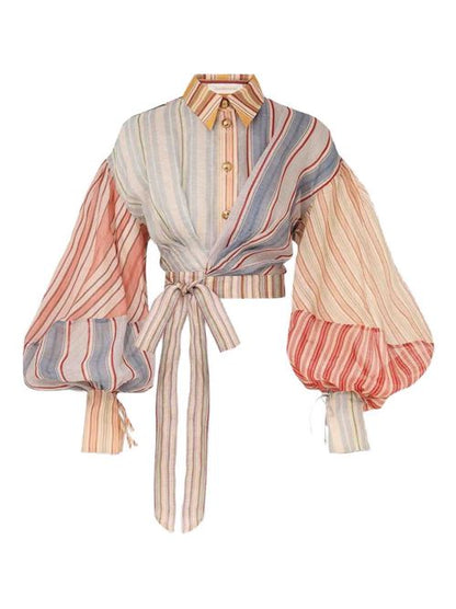 REBELLION LINEN AND SILK SHIRT